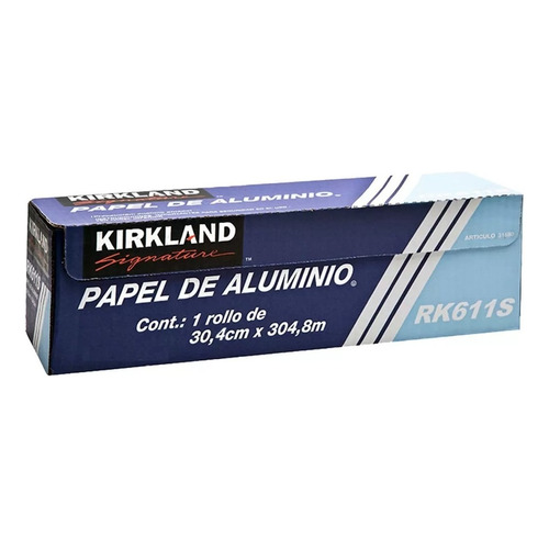Papel Aluminio Kirkland Signature 1 Rollo