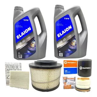 Kit Service Hilux 3.0 2.5 8l Aceite Ypf 10w40 + 4 Filtros