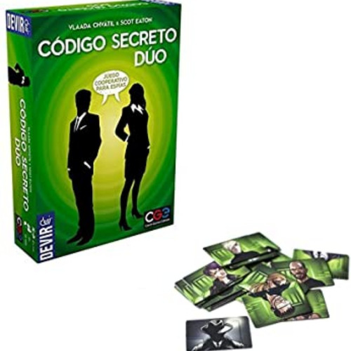 Juego De Mesa Devir Codigo Secreto Duo 11+