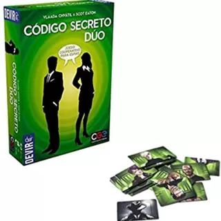 Código Secreto Duo Juego De Mesa Devir Misión Espías