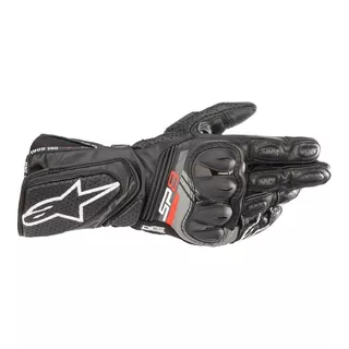 Luva Alpinestars Couro Sp-8 V3 Preta Sp8 Cor Preto Tamanho M