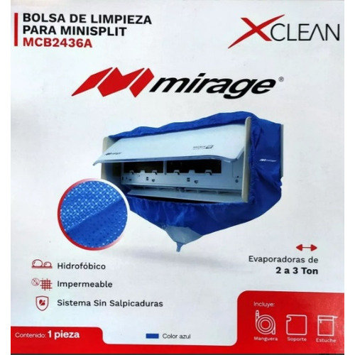 Bolsa Para Lavar Minisplit 1.5 Y 2 Ton Incluye Manguera Dren