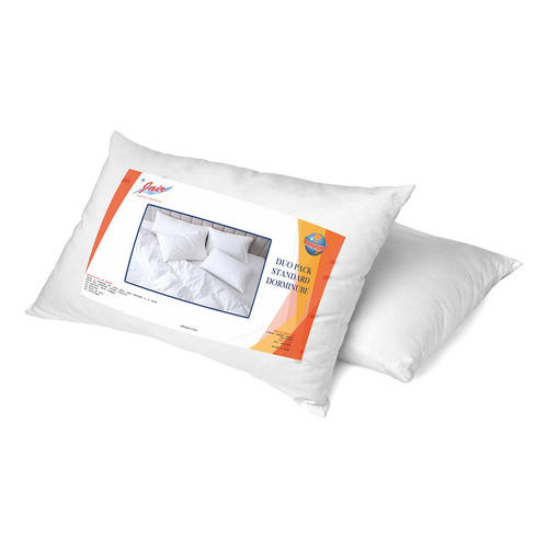 Dormimundo Set 2 Almohadas Dorminube Microfibra Delcron Color Blanco