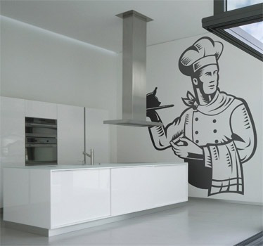 Vinilos decorativos para tu cocina rotulados paredes viniles bs ... Cocinas con vinil