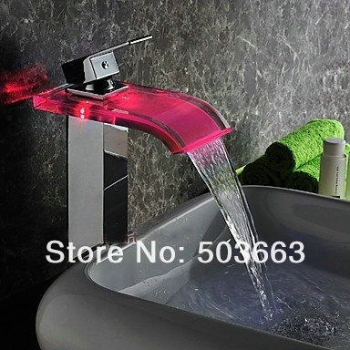 Llave de baño o cocina luces led con sensor de temperatura ... Luces led cocinas
