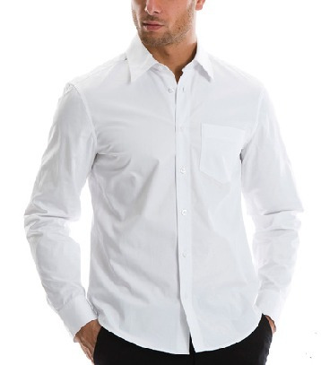 JacobEdward Camisas Blancas Masculino 2017 Verano Casual