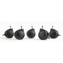 Kit De 5 Ruedas Para Sillas Oficina Operativas Pc Cyber - $ 250,00 ... Kit De 5 Ruedas Para Sillas Oficina Operativas Pc Cyber - $ 250,00 ...