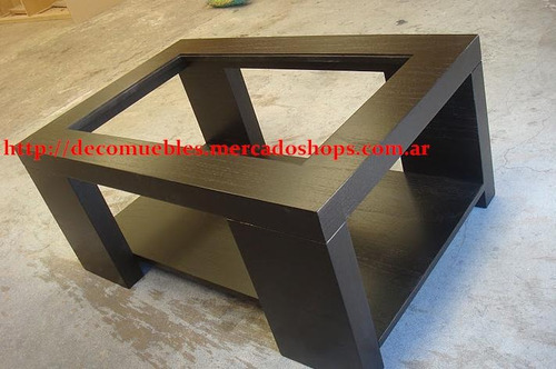 Mesa ratona madera laqueada diseño moderno minimalista 2.686 ...