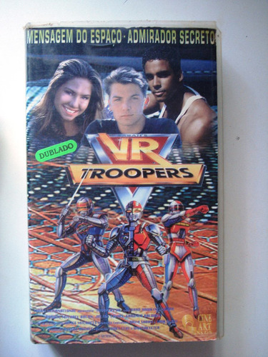 Vr Troopers/ Mensagem Do Espaço/ Vhs - R$ 50,00 em Mercado 