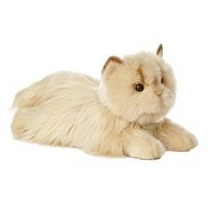 Gato Angora Miyoni Hecho A Mano Oso Peluche Aurora