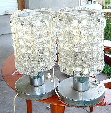 Lamparas de mesa à veladores diseño retro vintage 60 paraver ... Lámparas Vintage diseño