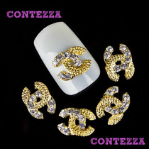 Uñas Swarovski Piedra Fina Bisuteria Boda Lv Logo Lujo Color