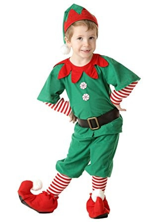 Disfraz Para Niño Traje De Duende De La Navidad Niño Feliz Disfraz Para Niño Traje De Duende De La Navidad Niño Feliz
