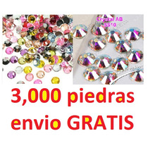 3,000 Piedra Cristal Envio Gratis Uñas Acrilico Swarovski