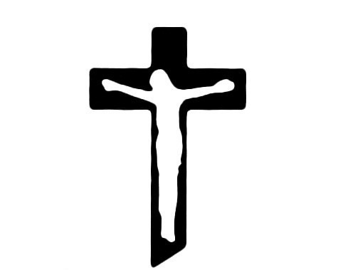 Adesivo Religioso Jesus Cristo Cruz Cristão Católico Reli 