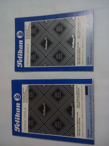 Papel Carbón Tamaño Carta Marca Pelikan 170 Hojas - $ 120 Papel Carbón Tamaño Carta Marca Pelikan 170 Hojas - $ 120