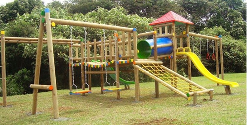 Parques Infantiles En Madera Inmunizada - $ 1 en Mercado Libre