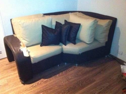 Juego de muebles 2 piezas para tapizar con cojines bs. 180.000 ...