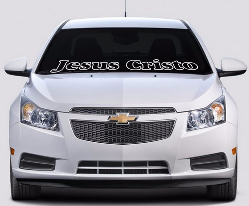Adesivo De Parabrisa Jesus Cristo Faixa Pára brisa Universal R$ 17,50 em Mercado Livre Aparador Nordico Alto ~ Adesivo De Parabrisa Jesus Cristo Faixa Pára brisa Universal R$ 17,50 em Mercado Livre