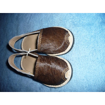 Alpargatas De Cuero