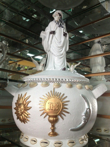 Sopera Con Figura De Orisha Obatala - $ 1,950.00 en Sopera Con Figura De Orisha Obatala - $ 1,950.00 en