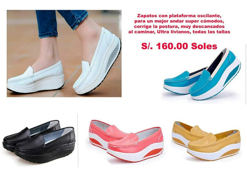 Zapatos Ortopédicos De Cuero - S/ 160,00 en Mercado Libre