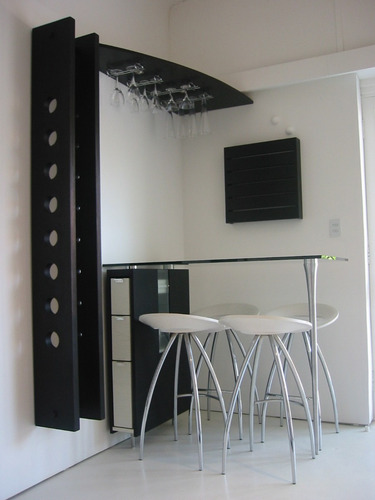 Mesa bar desayunador vinoteca muebles modernos lucero diseño ... Desayunadores modernos