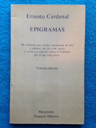 epigramas de ernesto cardenal