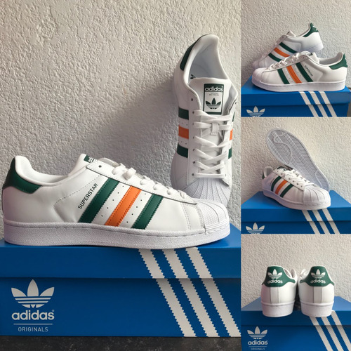 adidas superstar Naranja