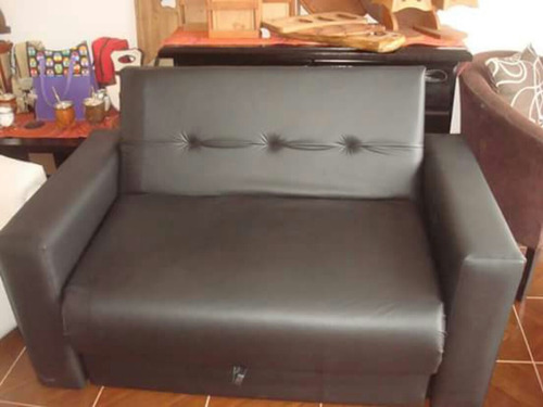 Sofá cama bi cama 2 cuerpos eco cuero nuevo primera calidad ... Sofacamas cuero