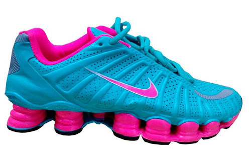 ... Nike Shox Tlx Azul Claro E Rosa Pink - R 249,90 em Mercado L . ...