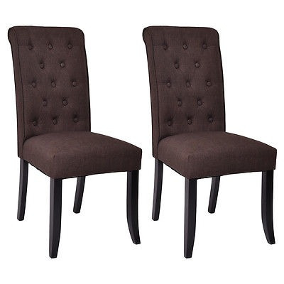 Juego De 2 Comedor Tela Sillas Tapizada Tufted Acento... - $ 190.990 ... Juego De 2 Comedor Tela Sillas Tapizada Tufted Acento... - $ 190.990 ...
