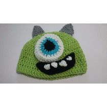 Gorros Tejidos Monster Inc