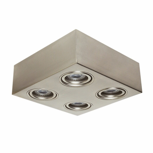 Plafon aplique techo movil acero para dicroica led f1 1.184,00 ...