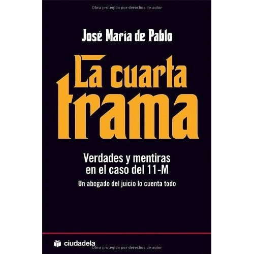 La Cuarta Trama; Jose Maria De Pablo - $ 1.920,00 en Mercado Libre La Cuarta Trama; Jose Maria De Pablo - $ 1.920,00 en Mercado Libre
