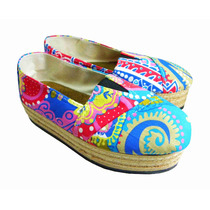 Alpargatas Estampadas Plataforma