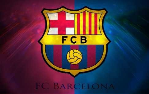 Escudo Del Barcelona Futbol Club - Barca - Lámina 45x30 Cm ...