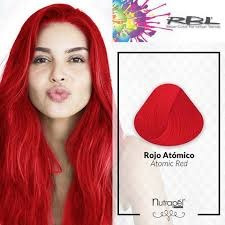 Rbl Tinte De Fantasia Rojo Atomico - $ 59.00 en Mercado Libre