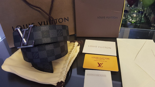 Cinturón Louis Vuitton Original Con Certificado Lv - $ 8,000.00 en Mercado Libre