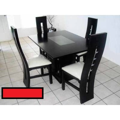 Juego de comedor minimalista moderno de 4 y 6 puestos bs ... Comedores 4 puestos modernos