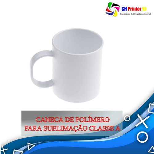 Download Caneca De Polímero Branca P Sublimação 325ml 22 Un + Culote - R$ 115,00 em Mercado Livre