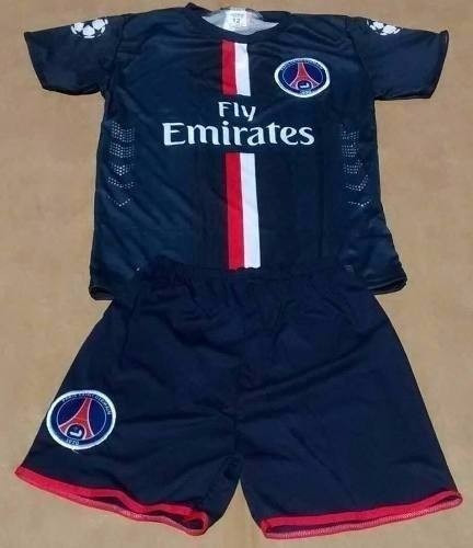 Uniforme Infantil Paris Saint German Psg Azul 2015 - R$ 39,99 em Mercado Livre