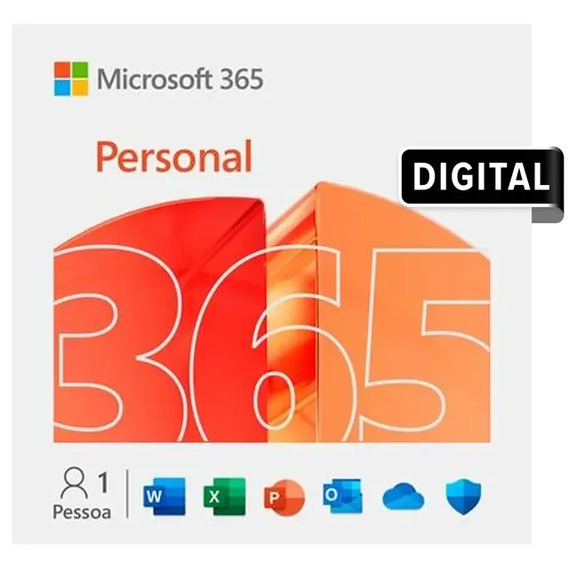 Microsoft 365 Personal Assinatura 1 Ano (digital)
