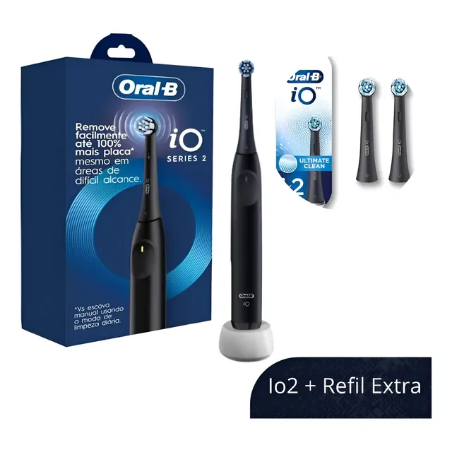 Oral-B iO Series 6 ブラック 本体 iOM6.1B6.0 BK Oral B Io Series 6 | Mercado Livre