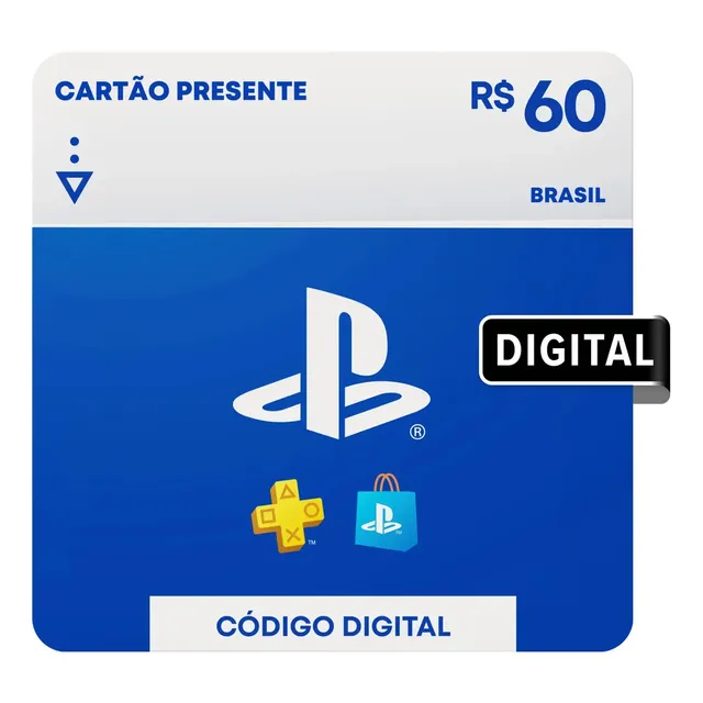 Cartão Presente Playstation Store Brasil