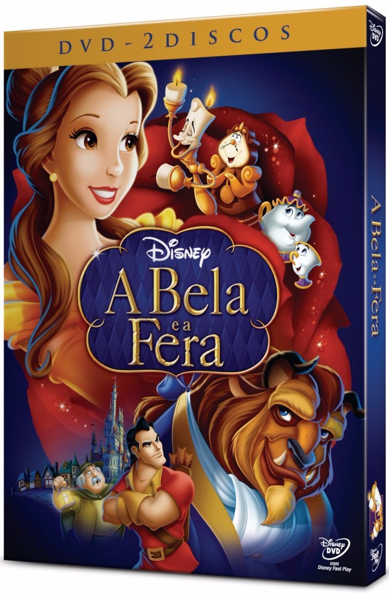 A Bela E A Fera 2017 O Filme Desenho 3 Dvds Original R 8900