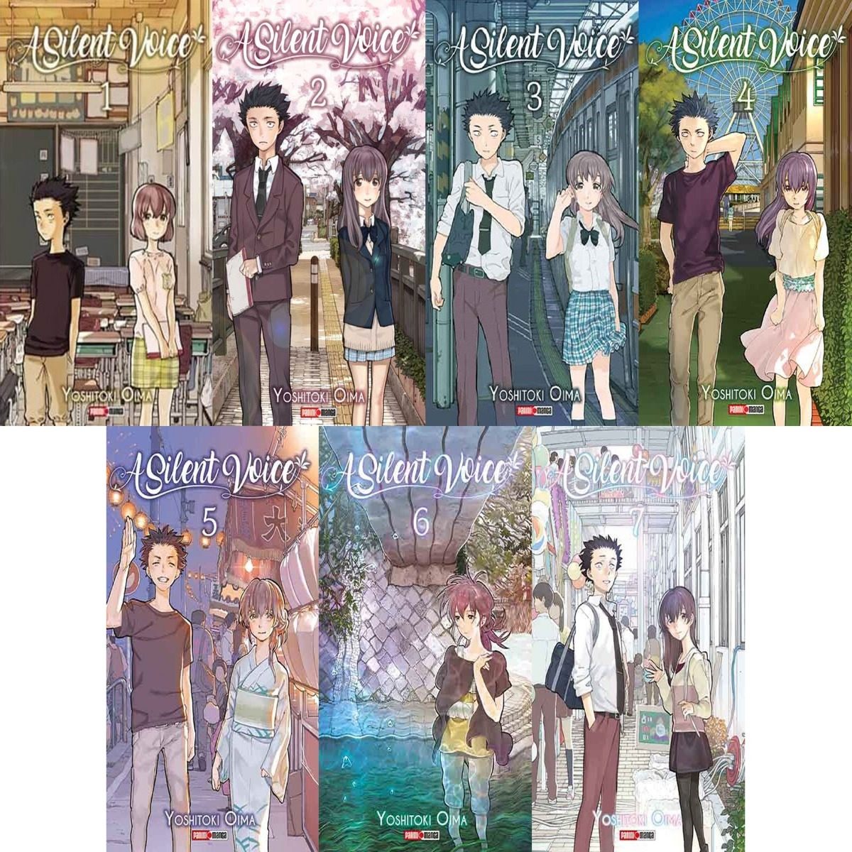 A Silent Voice Manga Panini Español Completo 7 Tomos - $ 988.00 en ...