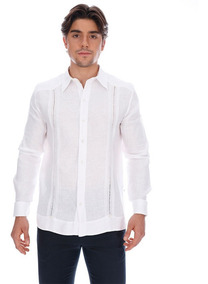 guayabera hombre lino