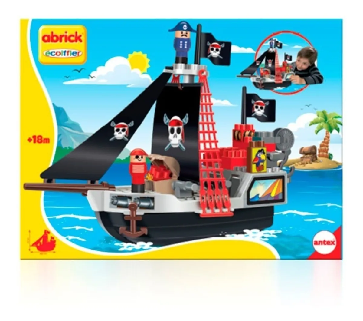 barco con bloques