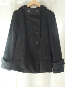 Zara Abrigo Con Chaqueton Marca xl Grafito Capucha T Color xBdCero
